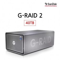 [샌디스크 프로페셔널] G-RAID 2 40TB(한정수량 특가 이벤트중!)